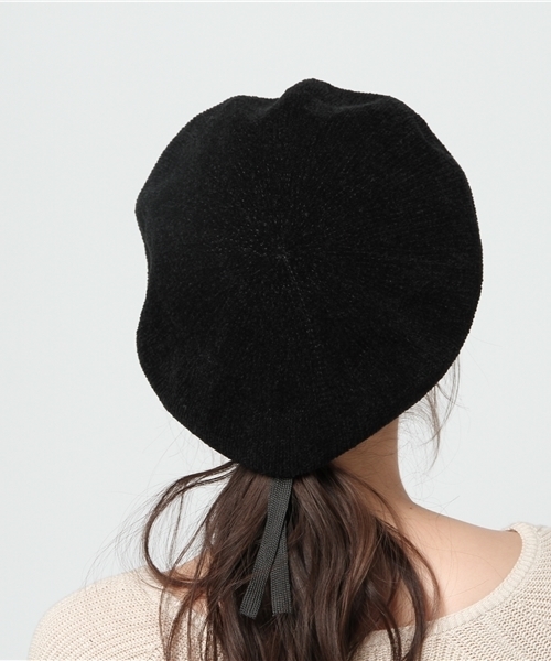 WEGO（ウィゴー）の「WEGO/アクリルサーモベレー帽（ハンチング/ベレー帽・レディース・オフホワイト/グレー/ネイビー/ブラック/ピンク/ブラウン・FREE）」の21枚目の写真