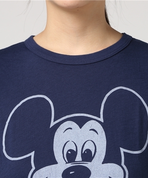archives（アルシーヴ）の「JF MICKEY MOUSE Tee（Tシャツ/カットソー・レディース・ネイビー・SMALL）」の8枚目の写真