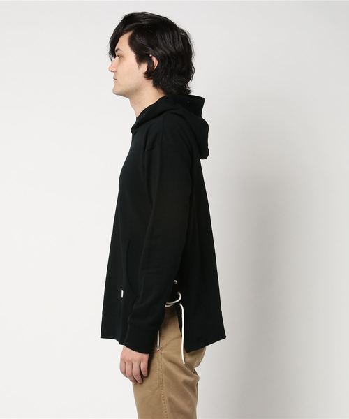 rehacer（レアセル）の「rehacer : Lace-up Hooded Parka（パーカー・メンズ・ブラック/グレー・SMALL/LARGE/MEDIUM）」の10枚目の写真