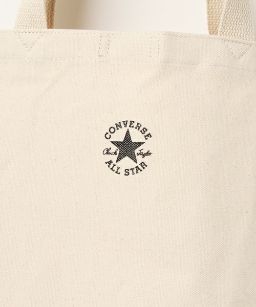 CONVERSE（コンバース）の「【CONVERSE】コンバース キャンバストートバッグ        （トートバッグ・レディース・ブラック/ネイビー/レッド/オフホワイト・FREE）」の8枚目の写真