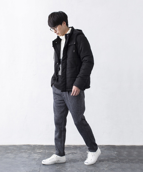 WEGO(ウィゴー)の「WEGO/ニットフリースサーモパンツ(その他パンツ・メンズ・ブラック/ネイビー/その他1・LARGE/MEDIUM/X-LARGE)」の13枚目の写真
