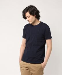 David クルーネックポケットTシャツ