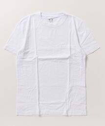 three dots | David デヴィッド ポケットT(Tシャツ/カットソー)