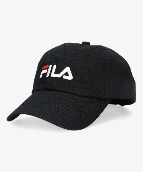 OVERRIDE（オーバーライド）の「【FILA】 096 LINEAR LOGO LOW CAP / 【フィラ】ロゴ ロウ キャップ　オーバーライド（キャップ・メンズ・ブラック/ベージュ/ネイビー/レッド/ピンク/ブルー/グリーン/ブルー系その他/ホワイト/ワイン/オレンジ/ライトピンク/イエロー・FREE/57~59cm）」の16枚目の写真