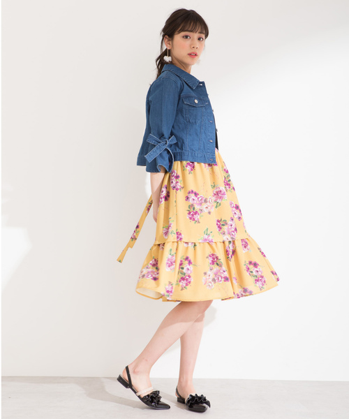 新品♡ジルバイジルスチュアート  ブルームトロピックワンピース JILL by JILL STUART（ジルバイジルスチュアート）の「【CanCam