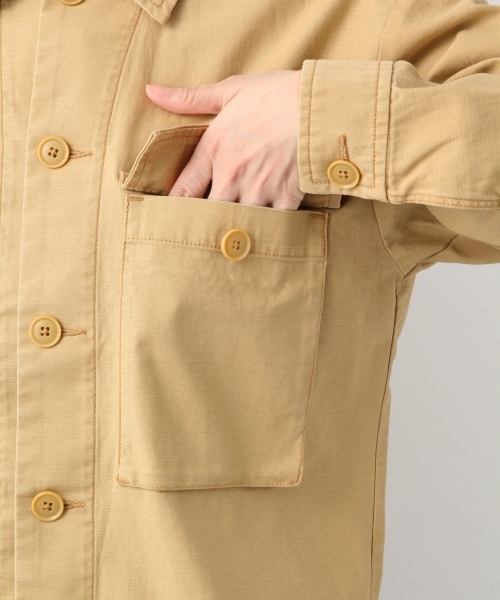 LEPSIM（レプシィム）の「シャツミリタリージャケット　784333（ミリタリージャケット・レディース・ベージュ/カーキ・MEDIUM/LARGE）」の15枚目の写真