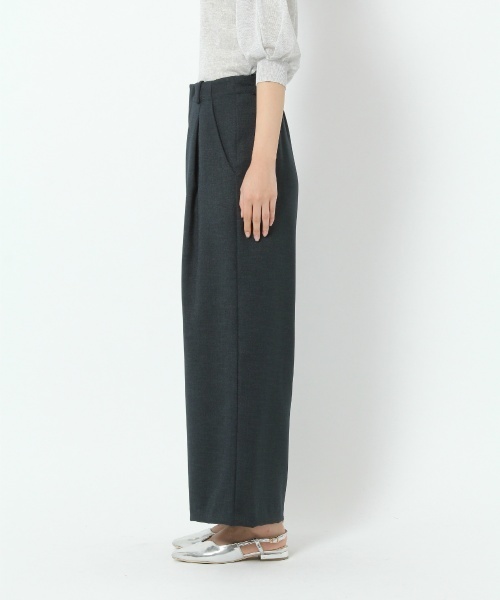 laboratory work（ラボラトリーワーク）の「タックワイドパンツ（その他パンツ・レディース・ネイビー/グレー・MEDIUM/SMALL）」の15枚目の写真