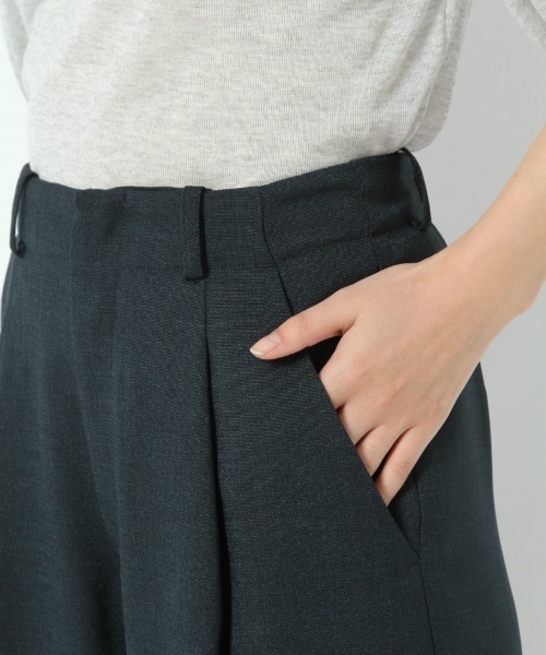 laboratory work（ラボラトリーワーク）の「タックワイドパンツ（その他パンツ・レディース・ネイビー/グレー・MEDIUM/SMALL）」の11枚目の写真