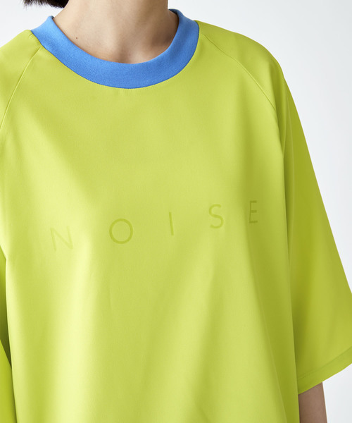 TRUNO by NOISE MAKER（トルノバイノイズメーカー）の「クリアプリント裾リブTシャツ（Tシャツ/カットソー・レディース・ブラック/ライトグリーン/レッド・FREE）」の7枚目の写真