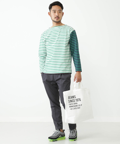 BEAMS（ビームス）の「【WEB限定】BEAMS / 2WAY キャンバス トートバッグ（トートバッグ・メンズ・ホワイト/ピンク/オレンジ/オリーブ/ネイビー・ONE SIZE）」の12枚目の写真