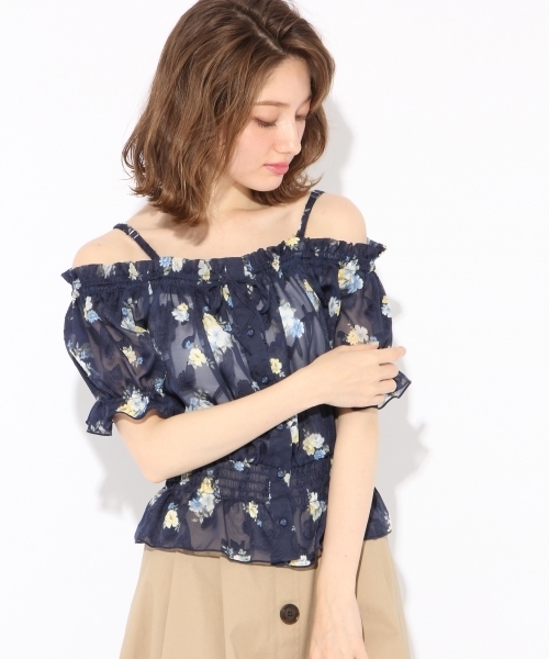 Heather（ヘザー）の「オパールオフショルブラウス（シャツ