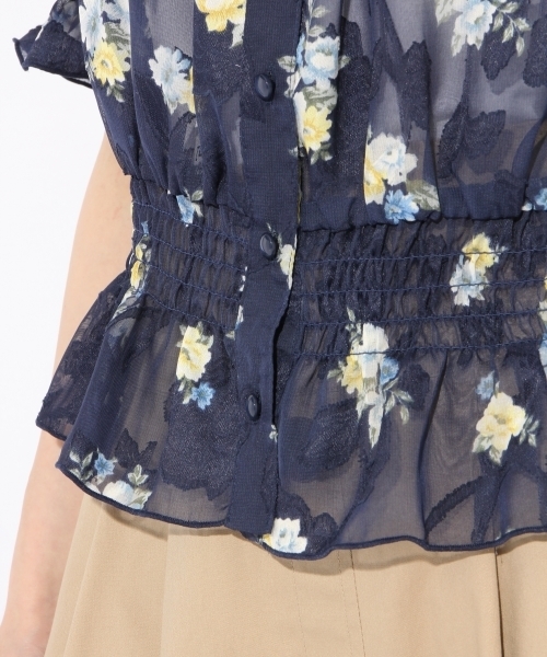 Heather（ヘザー）の「オパールオフショルブラウス（シャツ/ブラウス・レディース・ライトイエロー/ネイビー/ホワイト・FREE）」の18枚目の写真