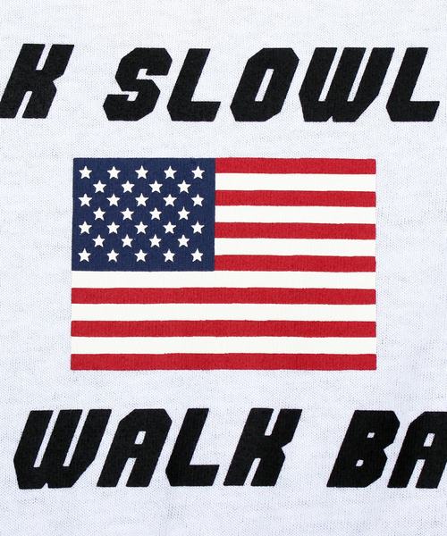 ８(eight)（エイト）の「切替 ロゴ ビッグTシャツ（Tシャツ/カットソー・メンズ・ホワイト/イエロー/ネイビー・MEDIUM/LARGE）」の20枚目の写真