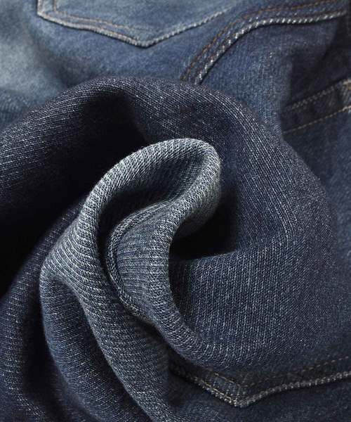 MinoriTY（マイノリティ）の「スウェットダメージデニムパンツ（デニムパンツ・メンズ・サックスブルー/インディゴブルー・S/M/L/XL）」の11枚目の写真