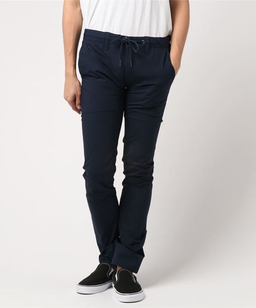Ranch standard(ランチスタンダード)の「【Ranch standard】 RA18-005 ストレッチポプリン イージーパンツ(チノパンツ・メンズ・ブラック/ベージュ/ネイビー/オリーブ・2/3)」の4枚目の写真