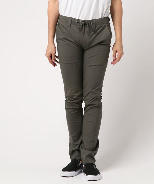 Ranch standard(ランチスタンダード)の「【Ranch standard】 RA18-005 ストレッチポプリン イージーパンツ(チノパンツ・メンズ・ブラック/ベージュ/ネイビー/オリーブ・2/3)」の3枚目の写真