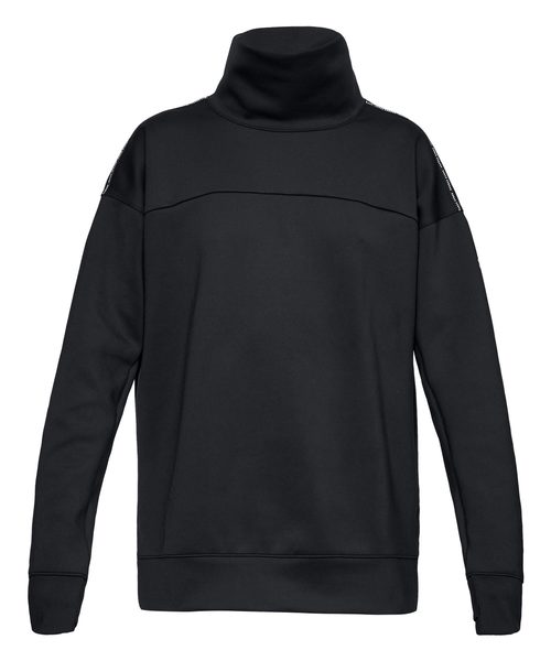 UNDER ARMOUR(アンダーアーマー)の「UAコージーオーバーサイズプルオーバー(トレーニング/アウター/WOMEN)(パーカー・レディース・ブラック/ダークネイビー・MD/SM/LG)」の7枚目の写真