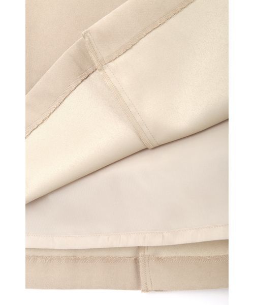 NATURAL BEAUTY BASIC（ナチュラルビューティーベーシック）の「ピーチタックフレアスカート（スカート・レディース・ベージュ/ラベンダー/ネイビー・SMALL/MEDIUM）」の9枚目の写真