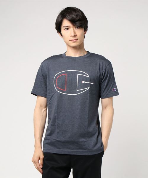 Champion(チャンピオン)の「【Champion/チャンピオン】メンズ TRAINING Tシャツ(Tシャツ/カットソー・メンズ・レッド/チャコール/ホワイト/ネイビー/ダークグリーン/グレー・LARGE/MEDIUM/X-LARGE)」の5枚目の写真