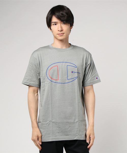 Champion(チャンピオン)の「【Champion/チャンピオン】メンズ TRAINING Tシャツ(Tシャツ/カットソー・メンズ・レッド/チャコール/ホワイト/ネイビー/ダークグリーン/グレー・LARGE/MEDIUM/X-LARGE)」の1枚目の写真