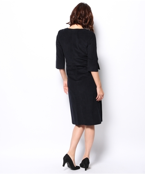 agnes b.（アニエスベー）の「UJ76 ROBE（ワンピース・レディース・ネイビー・40/36/38）」の8枚目の写真