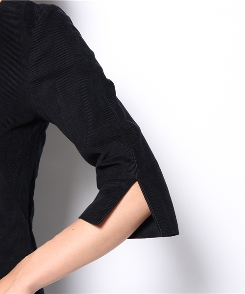 agnes b.（アニエスベー）の「UJ76 ROBE（ワンピース・レディース・ネイビー・40/36/38）」の3枚目の写真