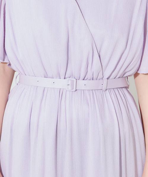 natural couture（ナチュラルクチュール）の「ワッシャー楊柳リゾートワンピース（ワンピース・レディース・ブラック/モカ/ラベンダー/ピンク/オフホワイト・FREE）」の9枚目の写真