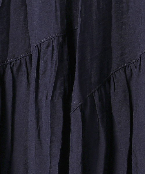 COMME CA ISM（コムサイズム）の「【ウエストゴム】ギャザースカート（スカート・レディース・ネイビー/ベージュ/ダークブラウン/イエロー/カーキ・SMALL/MEDIUM/LARGE/X-LARGE）」の15枚目の写真