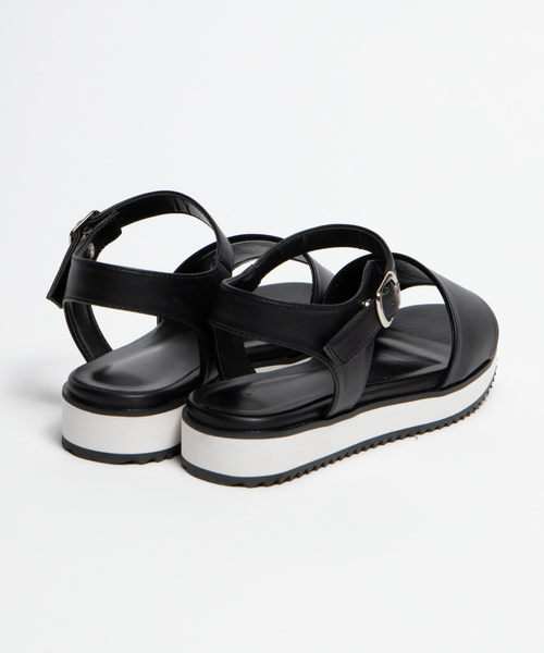 WEGO（ウィゴー）の「WEGO/フラットサンダル（サンダル・レディース・ブラック/シルバー/その他1/その他2・LARGE/MEDIUM）」の11枚目の写真