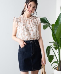 WEGO | WEGO/インディゴデニムタイトミニスカート(デニムスカート)