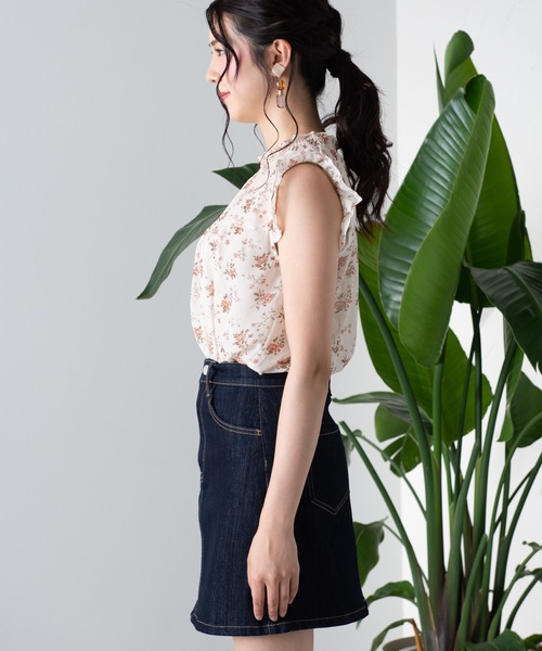 WEGO（ウィゴー）の「WEGO/インディゴデニムタイトミニスカート（デニムスカート・レディース・ダークインディゴブルー・SMALL/MEDIUM/LARGE/X-SMALL）」の6枚目の写真