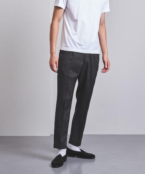 UNITED ARROWS X Glengarnock チェック スラックス BEAUTY＆YOUTH UNITED ARROWS ビューティーアンドユース フラノグレン