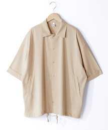 ルーズシルエットコーチシャツJKT