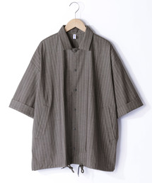 ルーズシルエットコーチシャツJKT