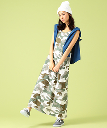 B:MING by BEAMS | ○ビーミング by ビームス / スラブ天竺マキシワンピース(ワンピース)