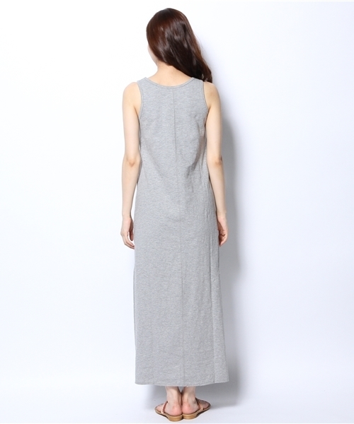 B:MING by BEAMS（ビーミングバイビームス）の「○ビーミング by ビームス / スラブ天竺マキシワンピース（ワンピース・レディース・ライトグレー/ブルー/その他1・MEDIUM/SMALL）」の6枚目の写真