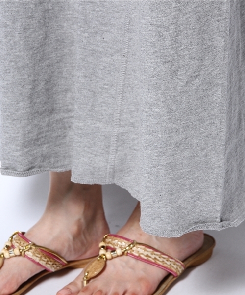 B:MING by BEAMS（ビーミングバイビームス）の「○ビーミング by ビームス / スラブ天竺マキシワンピース（ワンピース・レディース・ライトグレー/ブルー/その他1・MEDIUM/SMALL）」の18枚目の写真