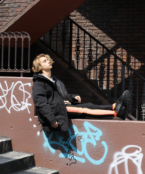 GALLIS ADDICTION（ガリスアディクション）の「GA 3LAYER MONSTER DOWN JACKET（ダウンジャケット/コート・メンズ・ブラック/カーキ・M/L/XL）」の6枚目の写真