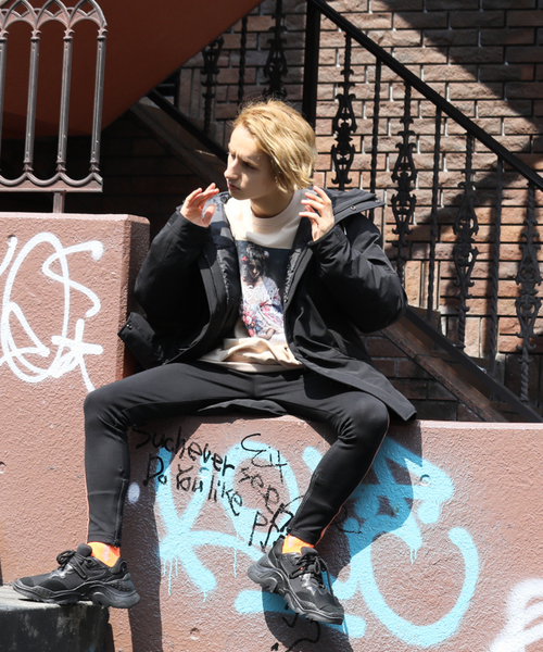 GALLIS ADDICTION（ガリスアディクション）の「GA 3LAYER MONSTER DOWN JACKET（ダウンジャケット/コート・メンズ・ブラック/カーキ・M/L/XL）」の12枚目の写真