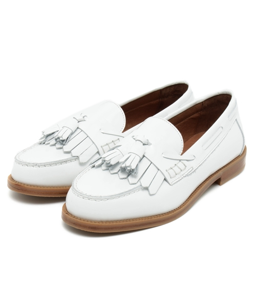 Ray BEAMS（レイビームス）の「BELLINI / タッセル ローファー（ドレスシューズ・レディース・ホワイト/ネイビー・37/36/35/39/38）」の10枚目の写真