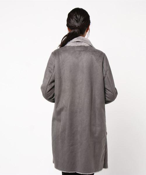 miniyu(ミニュウ)の「LaSRIC/フェイクムートンロングコート(ムートンコート)」 - WEAR