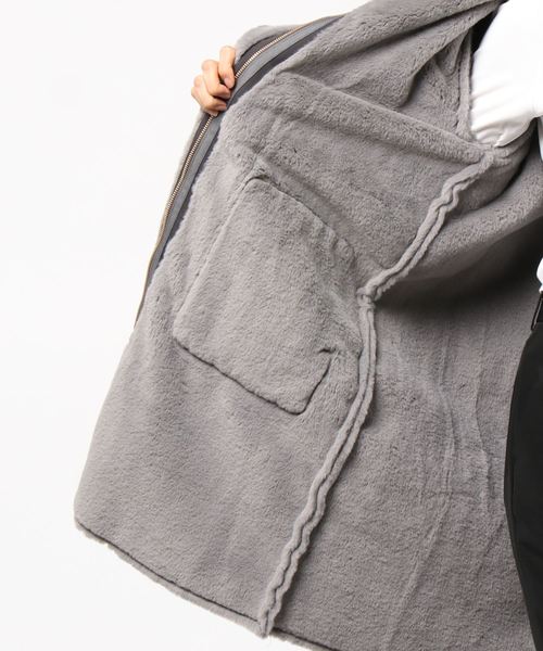 miniyu(ミニュウ)の「LaSRIC/フェイクムートンロングコート(ムートンコート)」 - WEAR