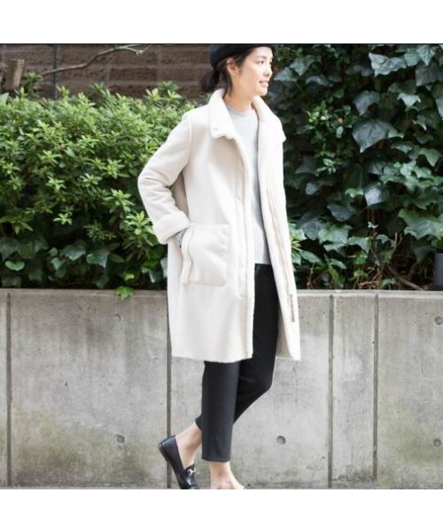 miniyu(ミニュウ)の「LaSRIC/フェイクムートンロングコート(ムートンコート)」 - WEAR
