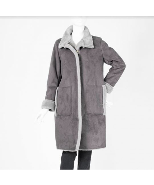 miniyu(ミニュウ)の「LaSRIC/フェイクムートンロングコート(ムートンコート)」 - WEAR