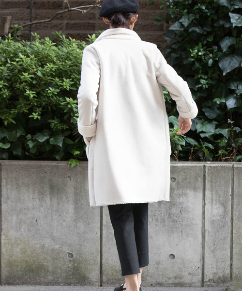 miniyu(ミニュウ)の「LaSRIC/フェイクムートンロングコート(ムートンコート)」 - WEAR