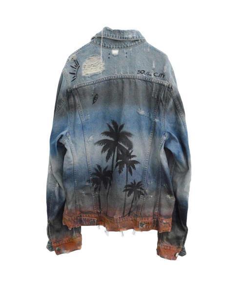 ブランド古着】デニムトラックジャケット（デニムジャケット）｜AMIRI  