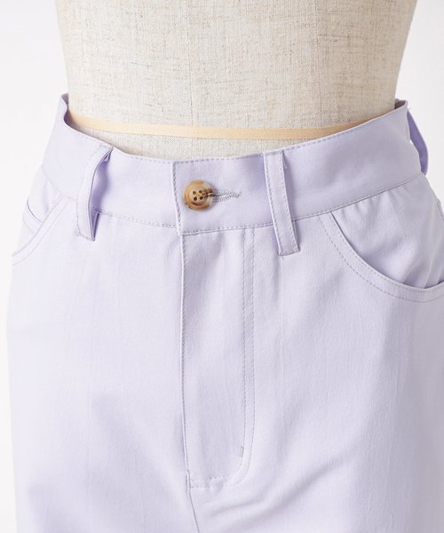 one after another NICE CLAUP(ワンアフターアナザーナイスクラップ)の「ブーツカット美シルエットパンツ(その他パンツ・レディース・ネイビー/サックスブルー/ラベンダー・SMALL/MEDIUM)」の18枚目の写真
