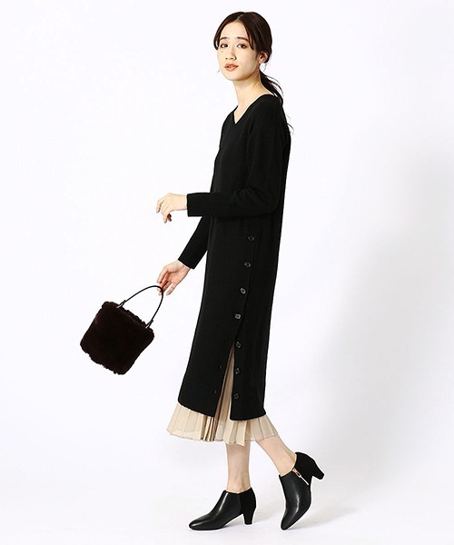 Comme Ca Ism コムサイズム の ニットワンピース ワンピース Wear Comme Ca Ism コムサイズム の ニットワンピース ワンピース Wear