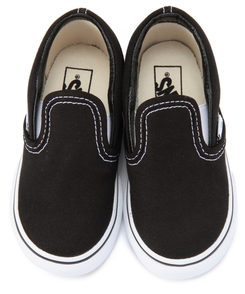 VANS(バンズ)の「BK VANS クラシックスリッポン(スニーカー・キッズ・ブラック・10/7h/9/8/7/8h/9h)」の7枚目の写真