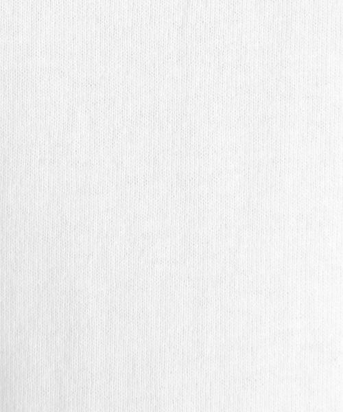 VOTE MAKE NEW CLOTHES（ボートメイクニュークローズ）の「【別注】＜VOTE MAKE NEW CLOTHES＞∴ドローコードロングスリーブTシャツо（Tシャツ/カットソー・レディース・ホワイト/ブラック・FREE）」の6枚目の写真